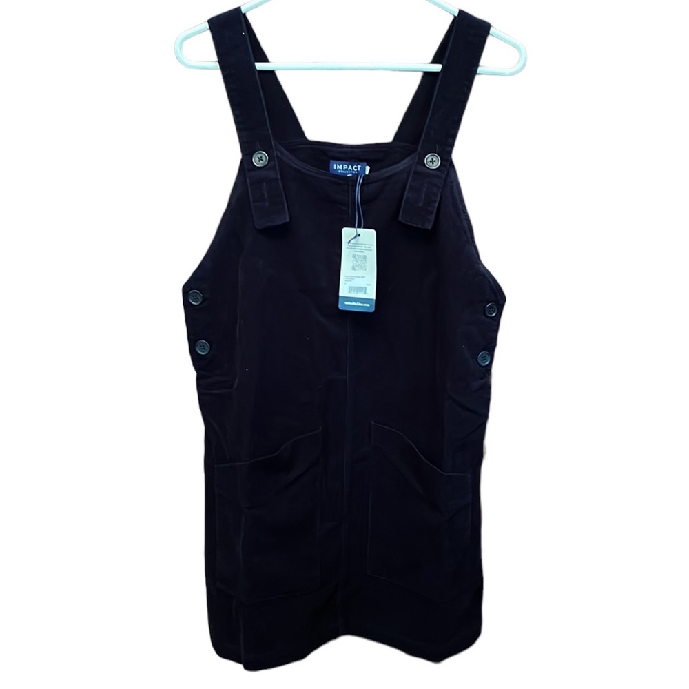 United By Blue Black Pinafore Dress